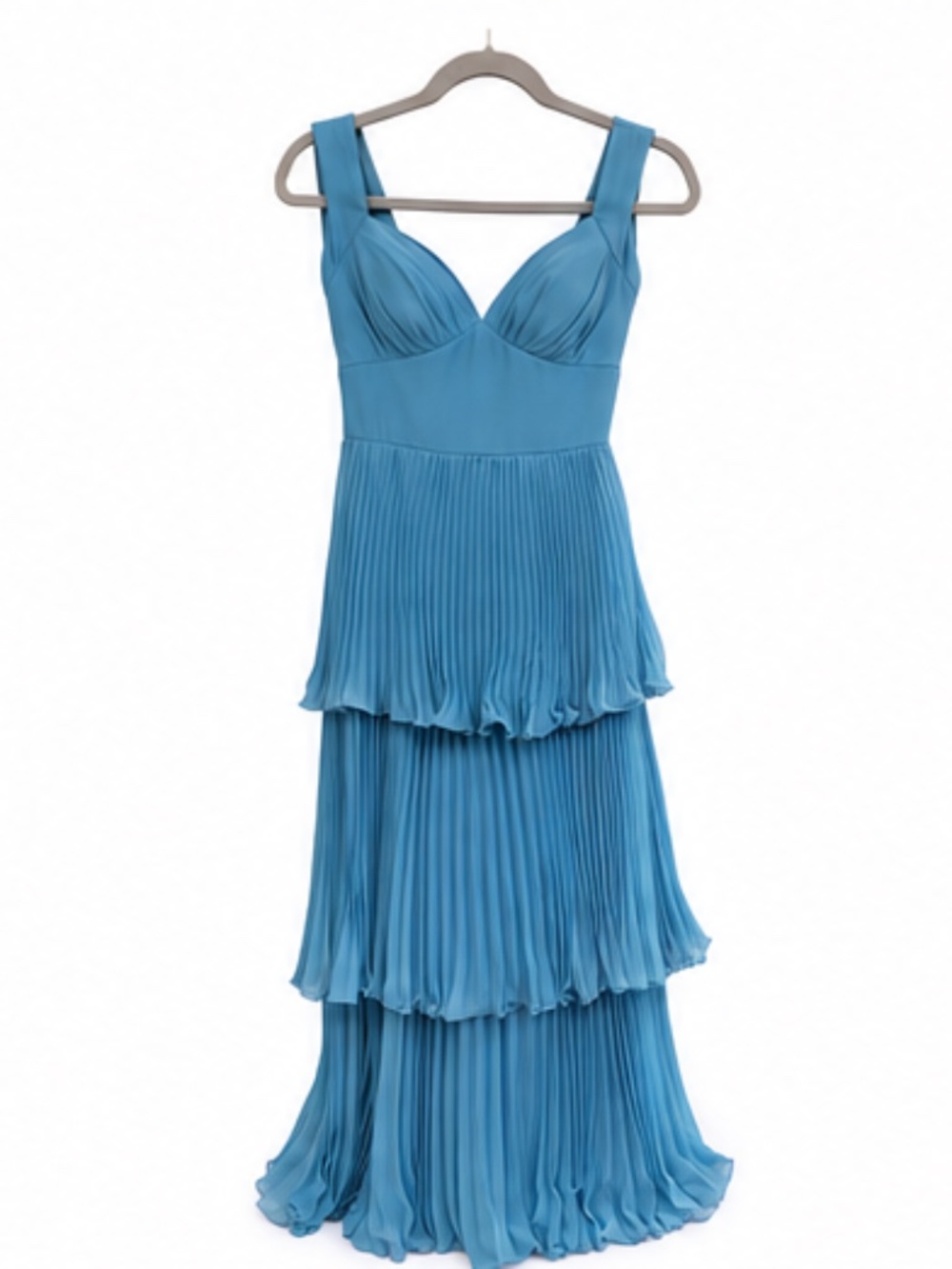 Brand New | Sky Blue Pleated Gown